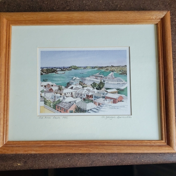 Jill Amos | Accents | 995 Jill Amos Raine Artist Watercolor Signed ...